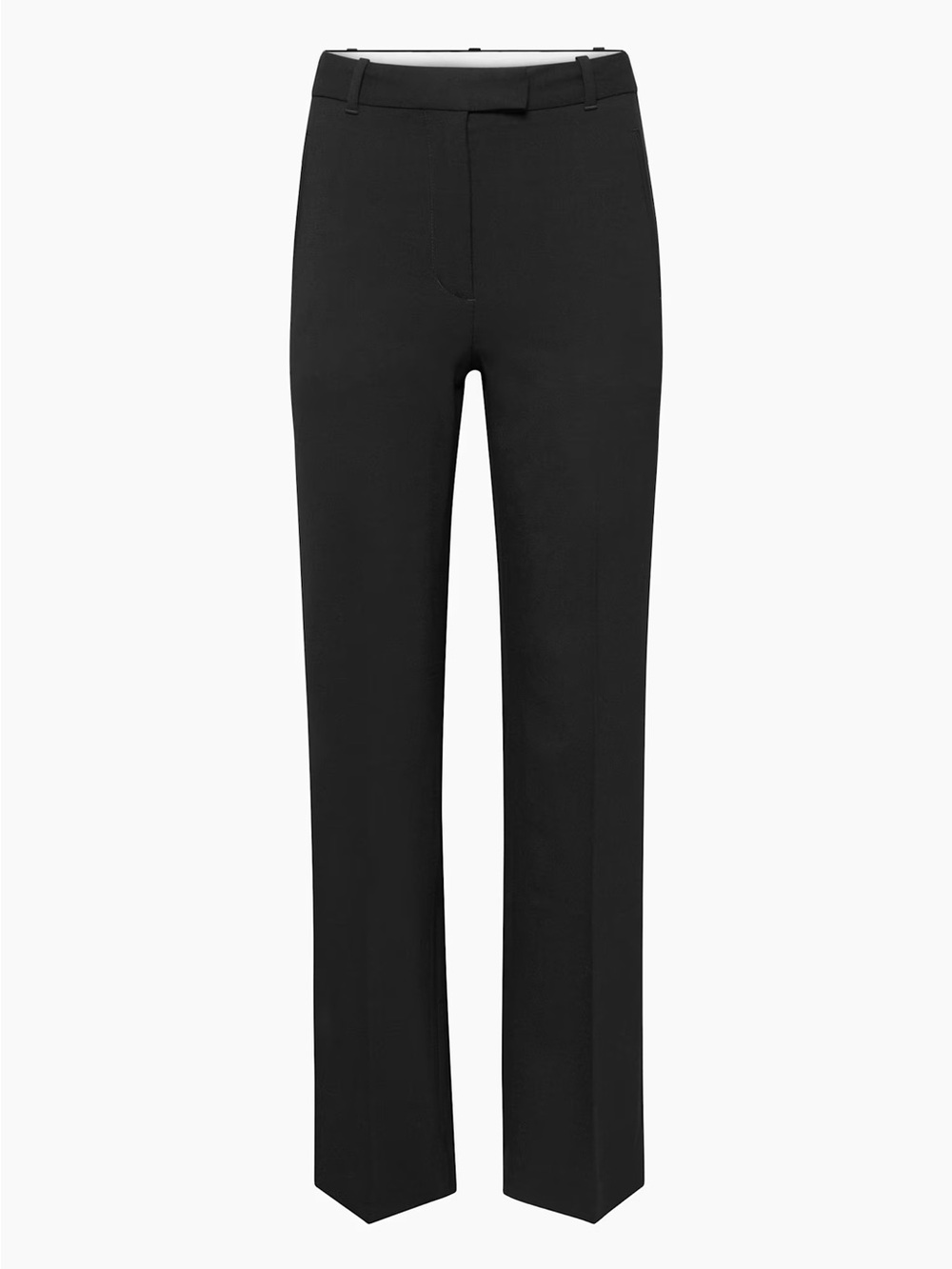 Aritzia Wilfred Cordova Wool Bootcut Pant Trouser Black
